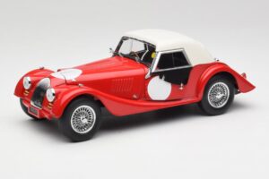 Morgan 4/4 Plus Competition Hardtop Červený Kyosho 1:18 08114R Kov