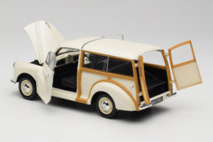 Morris Minor Traveller Biely Minichamps 1:18 150137010 Kov – obrázok 5 z 9