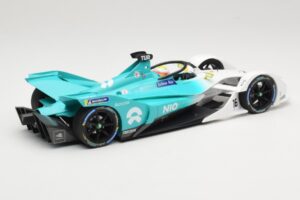 NIO 004 Team NIO #16 O. Turvey Formula E Season 5 2019 Minichamps 1:18 114180016 Kov – obrázok 2 z 6