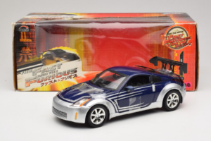Nissan 350Z Fast & Furious Tokyo Drift Joyride 1:18 53608B Kov – obrázok 6 z 6