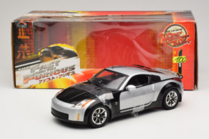 Nissan 350Z Fast & Furious Tokyo Drift Joyride 1:18 53608A Kov – obrázok 6 z 6