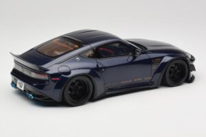 Nissan 400Z RZ34 Pandem Midnight Blue GT Spirit 1:18 GT494 Živica – obrázok 2 z 6