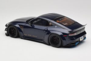 Nissan 400Z RZ34 Pandem Midnight Blue GT Spirit 1:18 GT494 Živica – obrázok 5 z 6