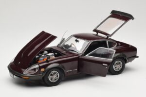 Nissan Fairlady 240Z-G S30 Vínový Kyosho 1:18 08212M Kov – obrázok 2 z 8