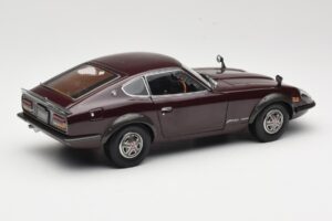 Nissan Fairlady 240Z-G S30 Vínový Kyosho 1:18 08212M Kov – obrázok 3 z 8