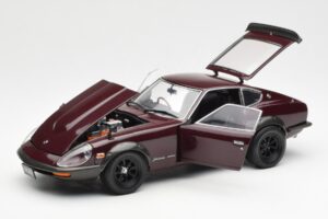 Nissan Fairlady 240ZG Hnedý Kyosho 1:18 08217M Kov – obrázok 2 z 8
