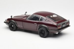 Nissan Fairlady 240ZG Hnedý Kyosho 1:18 08217M Kov – obrázok 7 z 8
