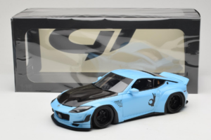 Nissan Fairlady Z RZ34 Pandem China Blue Black GT Spirit 1:18 GT943 Živica – obrázok 6 z 6