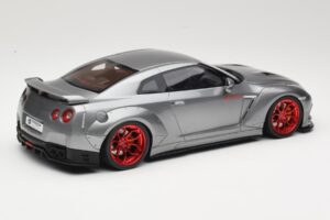 Nissan GT-R R35 Prior Design Šedý GT Spirit 1:18 GT243 Živica – obrázok 2 z 6