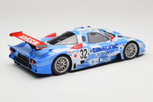 Nissan R390 GT1 #32 R. Calderari / J-D. Deletraz / B. Gachot Team Nissan 24 Hours of Le Mans 1998 GT Spirit 1:18 GT529 Živica – obrázok 2 z 6