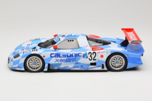 Nissan R390 GT1 #32 R. Calderari / J-D. Deletraz / B. Gachot Team Nissan 24 Hours of Le Mans 1998 GT Spirit 1:18 GT529 Živica – obrázok 3 z 6