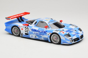 Nissan R390 GT1 #32 R. Calderari / J-D. Deletraz / B. Gachot Team Nissan 24 Hours of Le Mans 1998 GT Spirit 1:18 GT529 Živica – obrázok 4 z 6