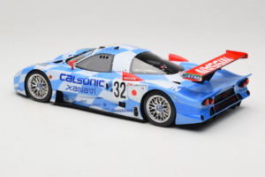 Nissan R390 GT1 #32 R. Calderari / J-D. Deletraz / B. Gachot Team Nissan 24 Hours of Le Mans 1998 GT Spirit 1:18 GT529 Živica – obrázok 5 z 6