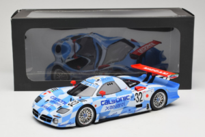 Nissan R390 GT1 #32 R. Calderari / J-D. Deletraz / B. Gachot Team Nissan 24 Hours of Le Mans 1998 GT Spirit 1:18 GT529 Živica – obrázok 6 z 6