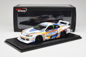 Nissan Silvia S15 LB-Super Silhouette #555 Formula Drift Japan 2023 TopSpeed 1:18 TS0586 Živica – obrázok 6 z 6