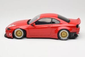 Nissan Silvia S15 Rocket Bunny Burning Red Otto 1:18 OT1115 Živica – obrázok 3 z 6