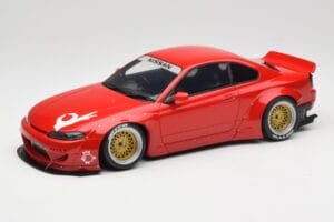 Nissan Silvia S15 Rocket Bunny Burning Red Otto 1:18 OT1115 Živica