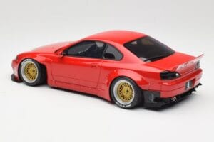 Nissan Silvia S15 Rocket Bunny Burning Red Otto 1:18 OT1115 Živica – obrázok 5 z 6