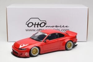 Nissan Silvia S15 Rocket Bunny Burning Red Otto 1:18 OT1115 Živica – obrázok 6 z 6