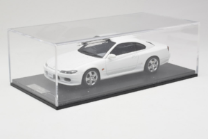 Nissan Silvia S15 Spec-S Biely Cracked Plexi One Model 1:18 REMC034 Kov – obrázok 6 z 7