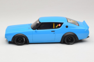 Nissan Skyline 2000 GT-R KPGC110 LB Works Modrý Otto 1:18 OT1210 Živica – obrázok 3 z 6