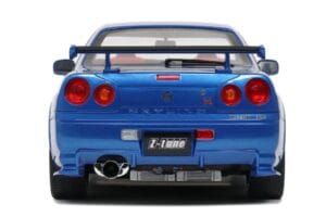 Nissan Skyline GT-R R34 NISMO Z-Tune Bayside Blue Otto 1:12 G082 Živica – obrázok 3 z 4