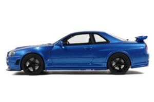 Nissan Skyline GT-R R34 NISMO Z-Tune Bayside Blue Otto 1:12 G082 Živica – obrázok 4 z 4