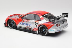 Nissan Skyline GT-R #22 M. Krumm / S. Motoyama Xanavi Nismo JGTC 2002 AUTOart 1:18 80277 Kov – obrázok 5 z 6