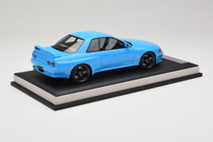 Nissan Skyline GT-R R32 Customized Version Modrý MotorHelix 1:18 MH029CB Živica – obrázok 3 z 7
