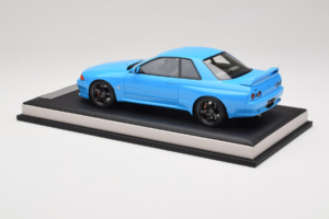 Nissan Skyline GT-R R32 Customized Version Modrý MotorHelix 1:18 MH029CB Živica – obrázok 5 z 7