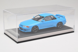 Nissan Skyline GT-R R32 Customized Version Modrý MotorHelix 1:18 MH029CB Živica – obrázok 6 z 7