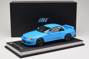 Nissan Skyline GT-R R32 Customized Version Modrý MotorHelix 1:18 MH029CB Živica – obrázok 7 z 7
