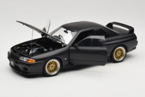 Nissan Skyline GT-R R32 V-Spec II Tuned Version Matt Black AUTOart 1:18 77418 Kov – obrázok 2 z 8