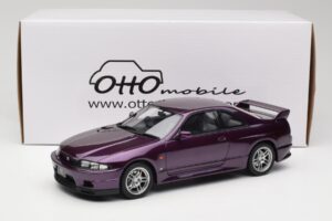 Nissan Skyline GT-R R33 V-Spec Midnight Purple Otto 1:18 OT1138 Živica – obrázok 6 z 6
