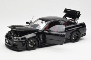 Nissan Skyline GT-R R34 NISMO Z-Tune Čierny AUTOart 1:18 77355 Kov – obrázok 2 z 8