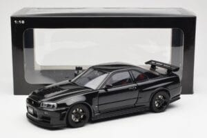 Nissan Skyline GT-R R34 NISMO Z-Tune Čierny AUTOart 1:18 77355 Kov – obrázok 8 z 8