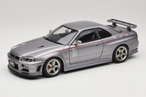 Nissan Skyline GT-R R34 Nismo S-Tune Strieborný AUTOart 1:18 77358 Kov