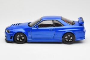 Nissan Skyline GT-R R34 NISMO Z-Tune Bayside Modrý AUTOart 1:18 77354 Kompozit – obrázok 4 z 8