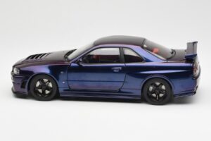 Nissan Skyline GT-R R34 NISMO Z-Tune Midnight Fialový III AUTOart 1:18 77464 Kompozit – obrázok 4 z 8
