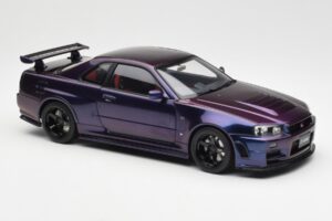 Nissan Skyline GT-R R34 NISMO Z-Tune Midnight Fialový III AUTOart 1:18 77464 Kompozit – obrázok 6 z 8