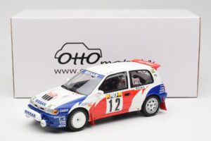 Nissan Sunny GTI-R T. Makinen / S. Harjanne Rally Monte Carlo 1992 Otto 1:18 OT461 Živica – obrázok 6 z 6