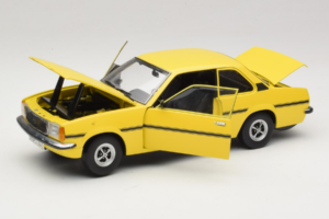 Opel Ascona B SR Žltý Poškriabaný Predok Sun Star 1:18 5384 Kov – obrázok 2 z 9