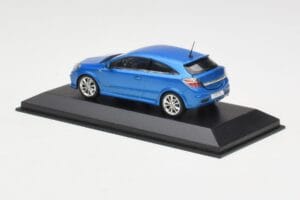 Opel Astra G OPC Blue Metallic Minichamps 1:43 403045223 Kov – obrázok 3 z 4