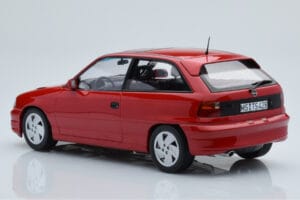 Opel Astra F GSi Červený Norev 1:18 183672 Kov – obrázok 5 z 6