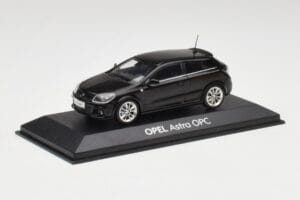 Opel Astra H OPC Čierny Minichamps 1:43 90399890 Kov – obrázok 2 z 4