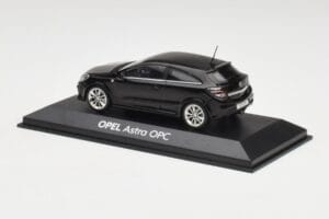 Opel Astra H OPC Čierny Minichamps 1:43 90399890 Kov – obrázok 3 z 4