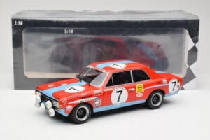 Opel Commodore A #7 N. Joossens / J. Marshall Steinmetz 24 Hours of Spa 1972 Minichamps 1:18 155724607 Kov – obrázok 6 z 6
