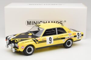 Opel Commodore A Steinmetz #9 J. Haxhe / P. Toussaint 24 Hours of Spa 1970 Minichamps 1:18 107704609 Kov – obrázok 6 z 6