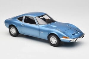 Opel GT Modrý Minichamps 1:18 180049020 Kov – obrázok 6 z 8