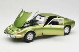 Opel GT Green Metallic Minichamps 1:18 180049029 Kov – obrázok 2 z 8